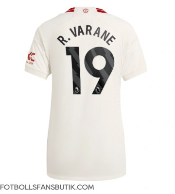 Manchester United Raphael Varane #19 Replika Tredje Tröja Damer 2023-24 Kortärmad